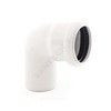 Отвод PP-M бесшумный белый Дн 32х45гр б/нап в/к RTP (РосТурПласт) 36397 — 2