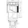 Клапан воздушный канализационный Дн 50/75/110 б/нап для невентилируемых стояков HL 900N, миниатюра — 2