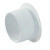 Заглушка PP-H бесшумная белая Дн 50 б/нап Rehau 11214541003 (11214541001,11214541002), миниатюра — 0