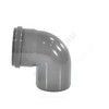 Отвод НПВХ серый Дн 50х87гр б/нап в/к ТУ 6-49-33-92 Агригазполимер, миниатюра — 8