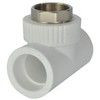 Тройник PP-R комбинированный под ключ белый Дн 50х1 1/2" ВР RTP (РосТурПласт) 10751 — 1