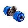 Тройник компрессионный ПЭ Дн 25х1/2"х25 ВР Ру16 ТПК-АКВА 52251225 — 3