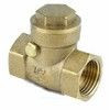 Клапан обратный латунь поворотный 3003 Ду 20 Ру40 Тмакс=100 оС ВР 3/4" заслонка латунь Aquasfera 3003-02