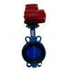 Затвор дисковый поворотный чугун Ду 65 Ру16 межфл с электроприводом QB-050 380В диск чугун манжета EPDM Benarmo 1