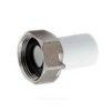 Штуцер PP-R белый Дн 32х1 1/4" с накидной гайкой для присоед. счетчика воды под пломбу RTP (РосТурПласт) 10855