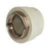Муфта PP-R комбинированная под ключ серая Дн 50х1 1/2" ВР RTP (РосТурПласт) 10941 — 1