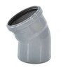 Отвод PP-H серый Дн 110х30гр б/нап в/к RTP (РосТурПласт) 36677