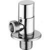 Клапан (вентиль) латунь бытовой хром угловой 1072 G1/2"х3/4" Ру16 НР с отражателем Aquasfera 1072-02