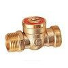 Кран шаровой латунь R612 Ду 15 НР полнопроходной под отвёртку Giacomini R612Y003, миниатюра — 0
