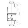 Клапан запахозапирающий водосточный PP HL603 Дн 110 HL HL603/1 — 3