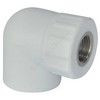 Угольник PP-R комбинированный белый Дн 32х1/2" ВР RTP (РосТурПласт) 10795, миниатюра — 1