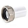 Штуцер PP-R комбинированный белый Дн 32х1 1/4" с накидной гайкой VALFEX 10136032 — 1
