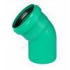 Отвод PP-MD зелёный KG2000 KG2000B Дн 250х45гр б/нап в/к Ostendorf 771720, миниатюра — 2