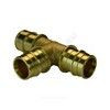 Тройник для PE-X труб радиальный латунь Дн 25 GX150 Giacomini GX150Y005