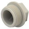 Заглушка (пробка) PP-R серая Дн 25х3/4" НР VALFEX 10163025Г