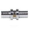 Муфта для PE-X труб аксиальная латунь хром Дн 20 THERM S Рехау 12503173002, миниатюра — 2