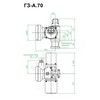 Электропривод многооборотный ГЗ-А70/12 А 220В IP65 ГЗ Электропривод, миниатюра — 14