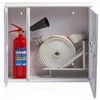Шкаф пожарный навесной закрытый ШПК 315 НЗБ универсальный с замком 650х740х230 белый ФАЭКС, миниатюра — 1
