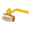 Кран шаровой латунь газ Эксперт Ду 40 Ру40 ВР полнопроходной рычаг Dist 215Р, миниатюра — 11