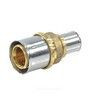 Муфта переходная для МП/PE-X труб латунь пресс Дн 32х26 RM103 Giacomini RM103Y022