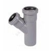 Тройник PP-H переходной серая HT HTEA Дн 110х90х45гр б/нап в/к Ostendorf 115230, миниатюра — 13