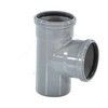 Тройник PP-H серый Дн 40х40х87гр б/нап в/к RTP (РосТурПласт) 36380 — 1