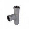 Тройник PP-H серая HT HTEA Дн 32х32х87гр б/нап в/к Ostendorf 110400 — 8