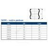 Муфта PP-MD двухраструбная бесшумная светло-серая Skolan Safe SKMM Дн 160 (DN160) б/нап в/к Ostendorf 337510 — 3