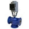 Клапан регулирующий чугун RV113M смесительно-разделительный Ду 125 Ру16 фл Kvs=250м3/ч с эл/приводом 3-х позиционным/аналоговым ANT40.11 24В LDM RV113M6331