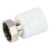 Муфта PP-R комбинированная белая Дн 20х3/4" с накидной гайкой VALFEX 10139120, миниатюра — 0