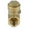Клапан обратный латунь поворотный 3003 Ду 25 Ру40 Тмакс=100 оС ВР 1" заслонка латунь Aquasfera 3003-03