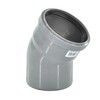 Отвод PP-H серый HT HTB Дн 90х30гр б/нап в/к Ostendorf 114110 — 1