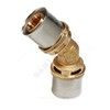 Угольник для МП/PE-X труб латунь пресс Дн 26х45гр RM144 Giacomini RM144Y009